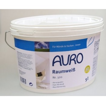 Auro Raumweiß Nr. 320 - weiße Wandfarbe - Listenansicht